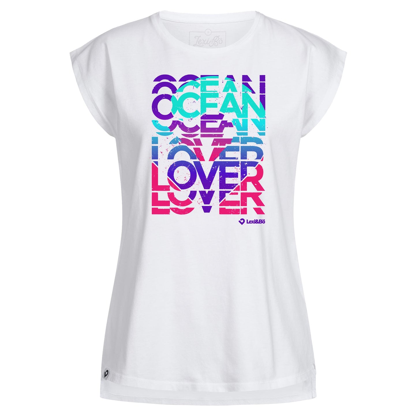 Ocean Lover Beach Shirt Damen