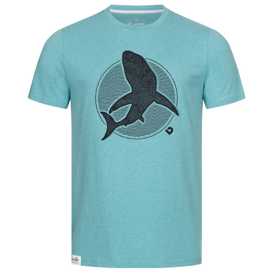 Shark Silhouette T-Shirt Herren