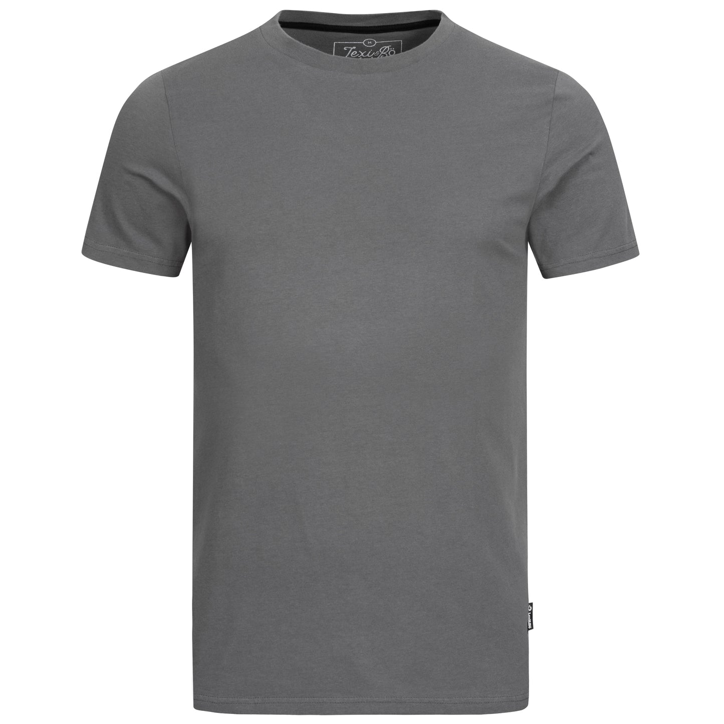 Herren Basic T-Shirt Uni