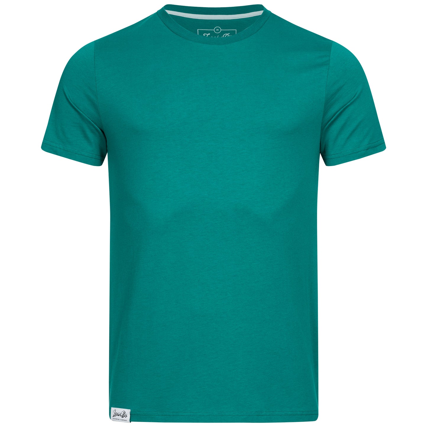 Herren Basic T-Shirt Uni