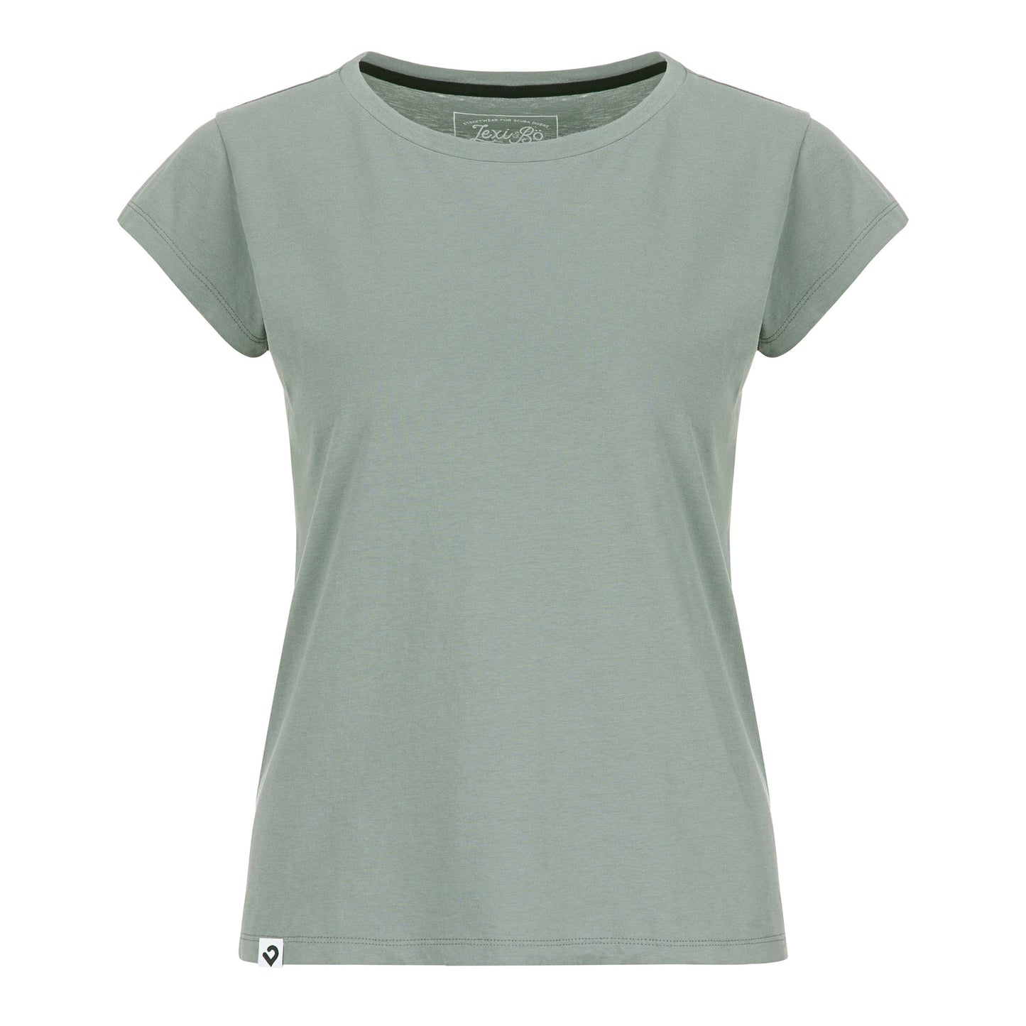 Damen Basic T-Shirt Unicolor