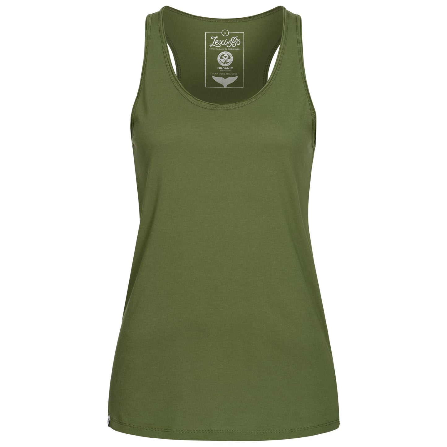 Damen Basic Tank Top long cut