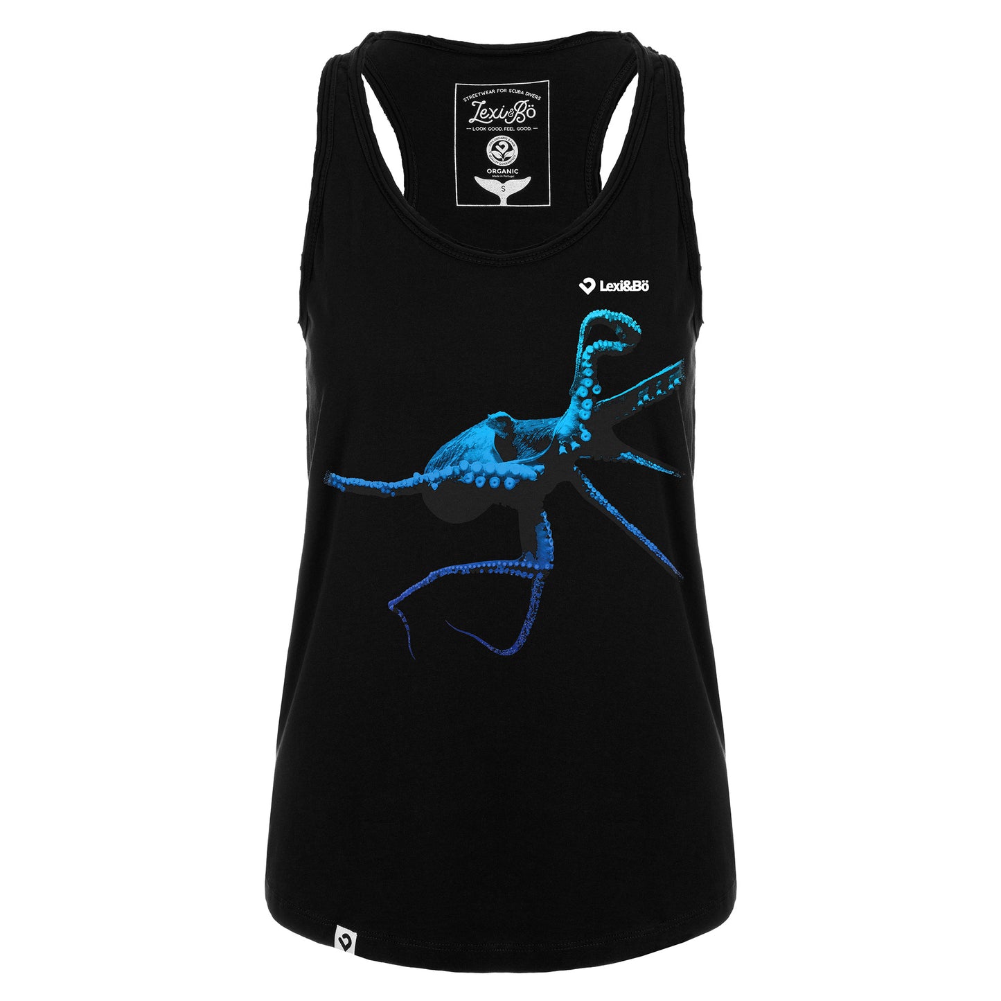 Blue Octopus Damen Tank Top