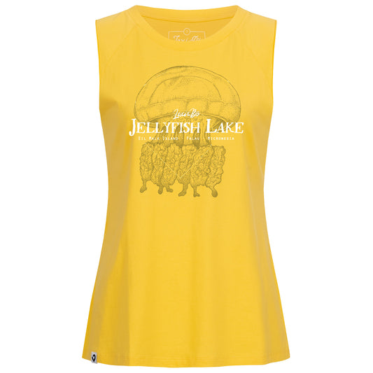 Jellyfish Lake Palau Damen Oversized  Tank Top