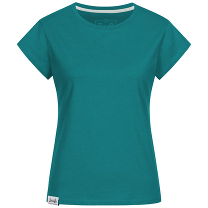 Damen Basic T-Shirt Unicolor