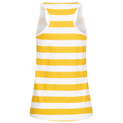 Yellow Stripes Tank Top Damen