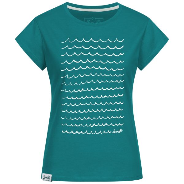 Ocean waves Damen T-Shirt